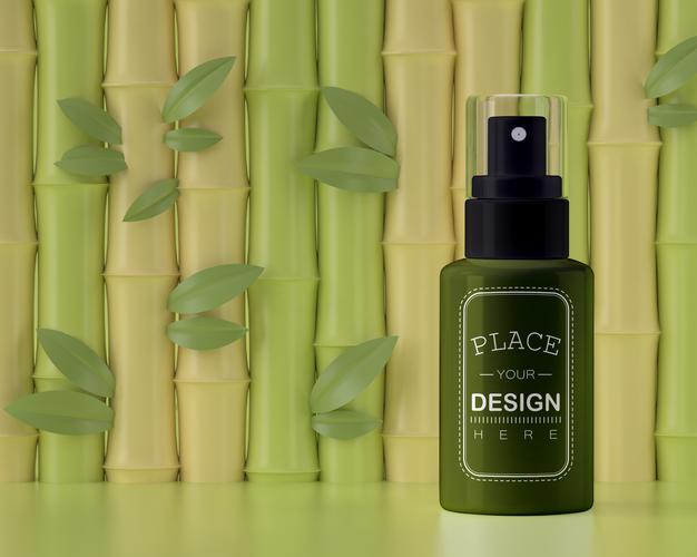 Cosmetic Product Packaging Mockup Psd