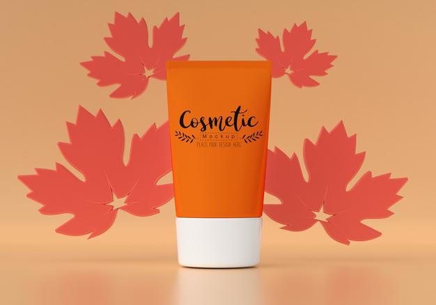 Cosmetic Product Packaging Mockup Psd