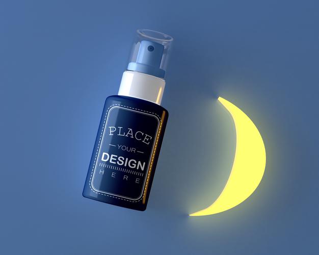 Cosmetic Product Packaging Mockup Psd