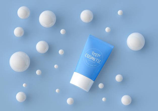 Cosmetic Product Packaging Mockup Psd