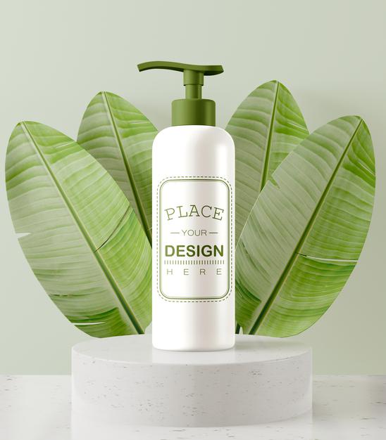 Cosmetic Product Packaging Mockup Psd