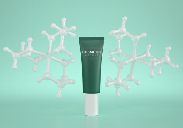 Cosmetic Product Packaging Mockup Psd