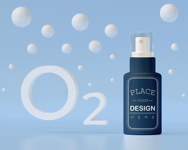 Cosmetic Product Packaging Mockup Psd