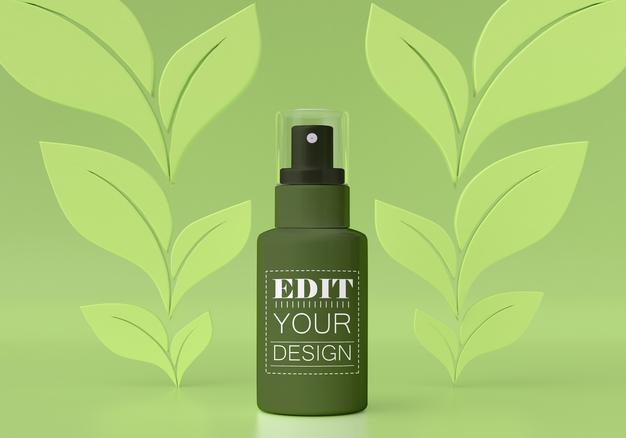 Cosmetic Product Packaging Mockup Psd