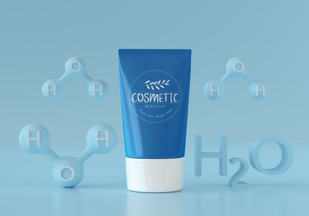 Cosmetic Product Packaging Mockup Psd