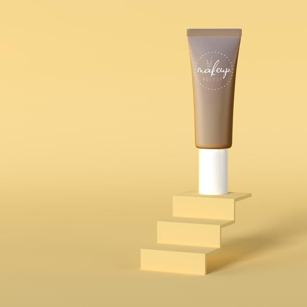 Cosmetic Product Packaging Mockup Psd