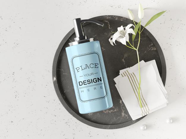 Cosmetic Product Packaging Mockup Psd