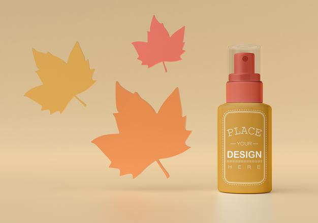 Cosmetic Product Packaging Mockup Psd