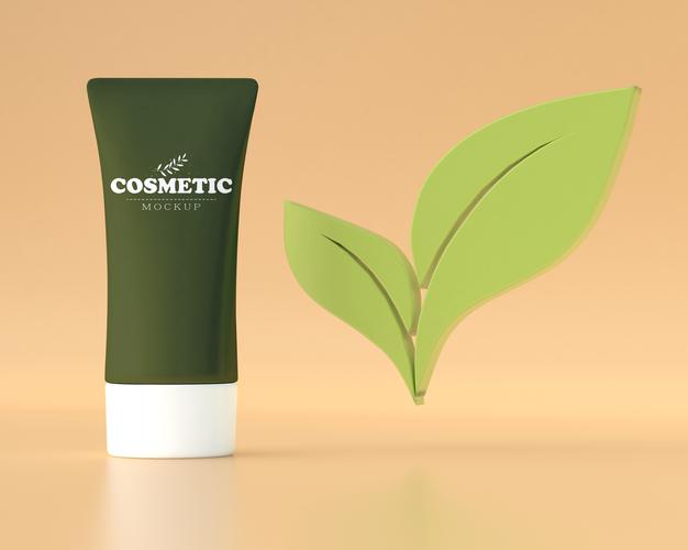 Cosmetic Product Packaging Mockup Psd