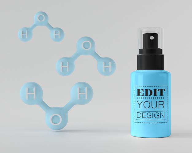 Cosmetic Product Packaging Mockup Psd