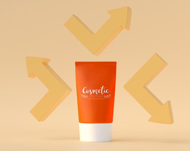Cosmetic Product Packaging Mockup Psd