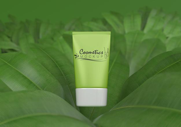 Cosmetic Product Packaging Mockup Psd