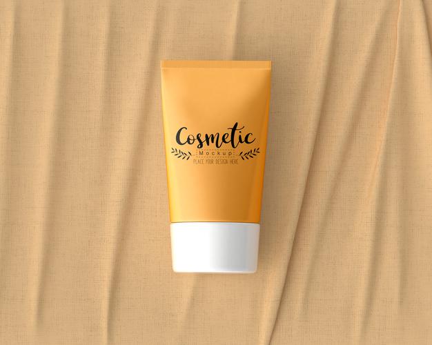 Cosmetic Product Packaging Mockup Psd