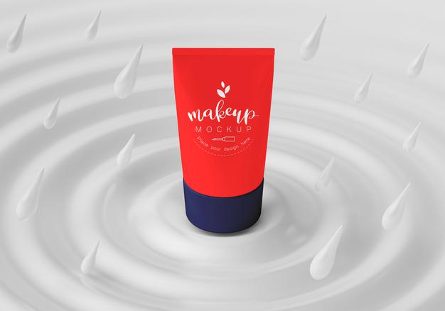 Cosmetic Product Packaging Mockup Psd