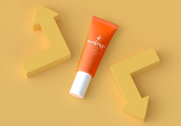 Cosmetic Product Packaging Mockup Psd