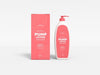Cosmetic Pump Lotion Bottle With Box Mockup Psd
