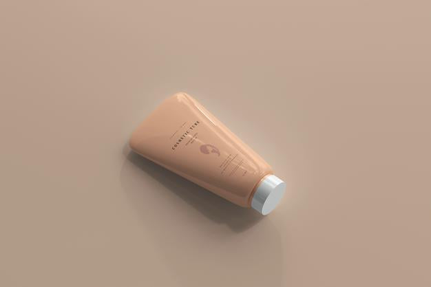 Cosmetic Tube Mockup Psd