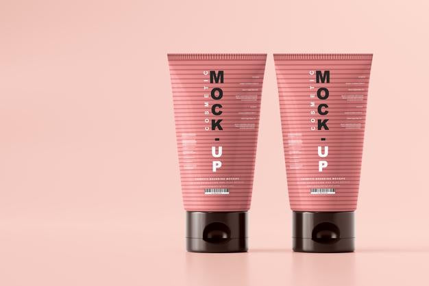 Cosmetic Tube Mockup Psd