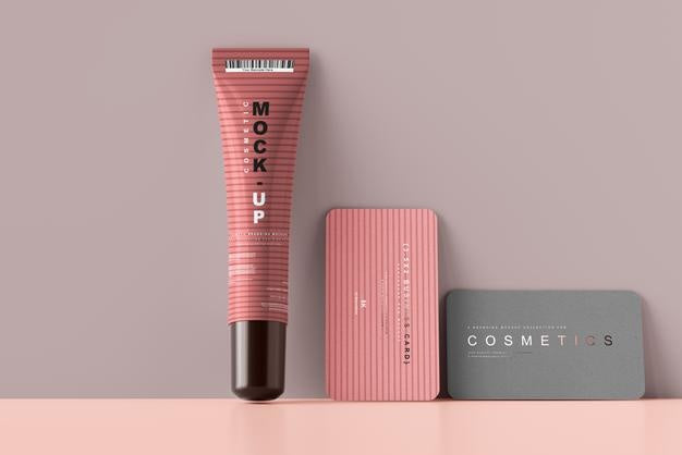 Cosmetic Tube Mockup Psd