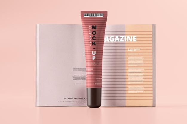 Cosmetic Tube Mockup Psd
