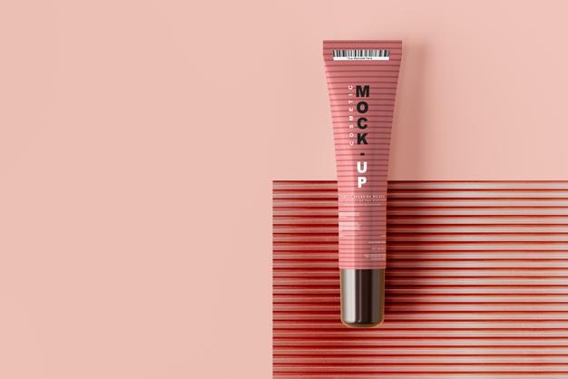 Cosmetic Tube Mockup Psd