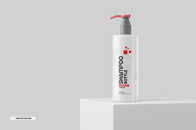 Cosmetics Bottle Jar Mockup Psd