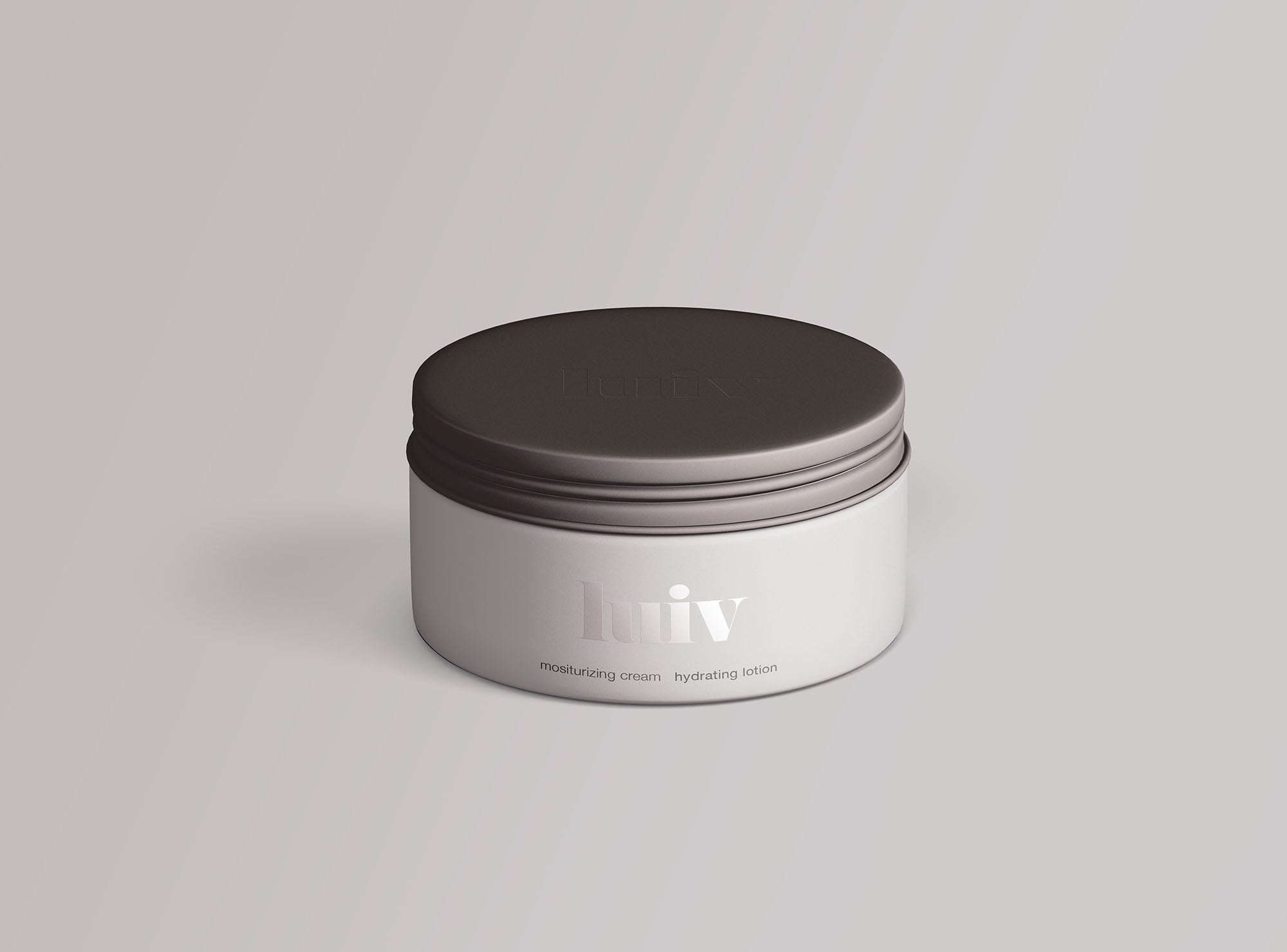 Cosmetics Jar Mockup
