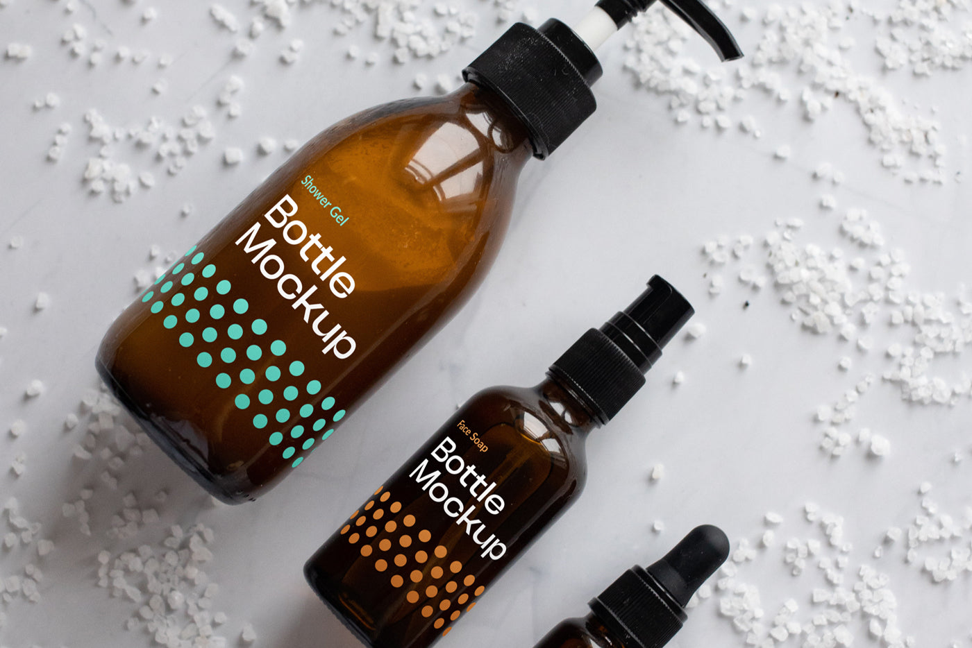 Cosmetics Set Mockup