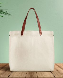Cotton Shopping Bag Mockup Psd