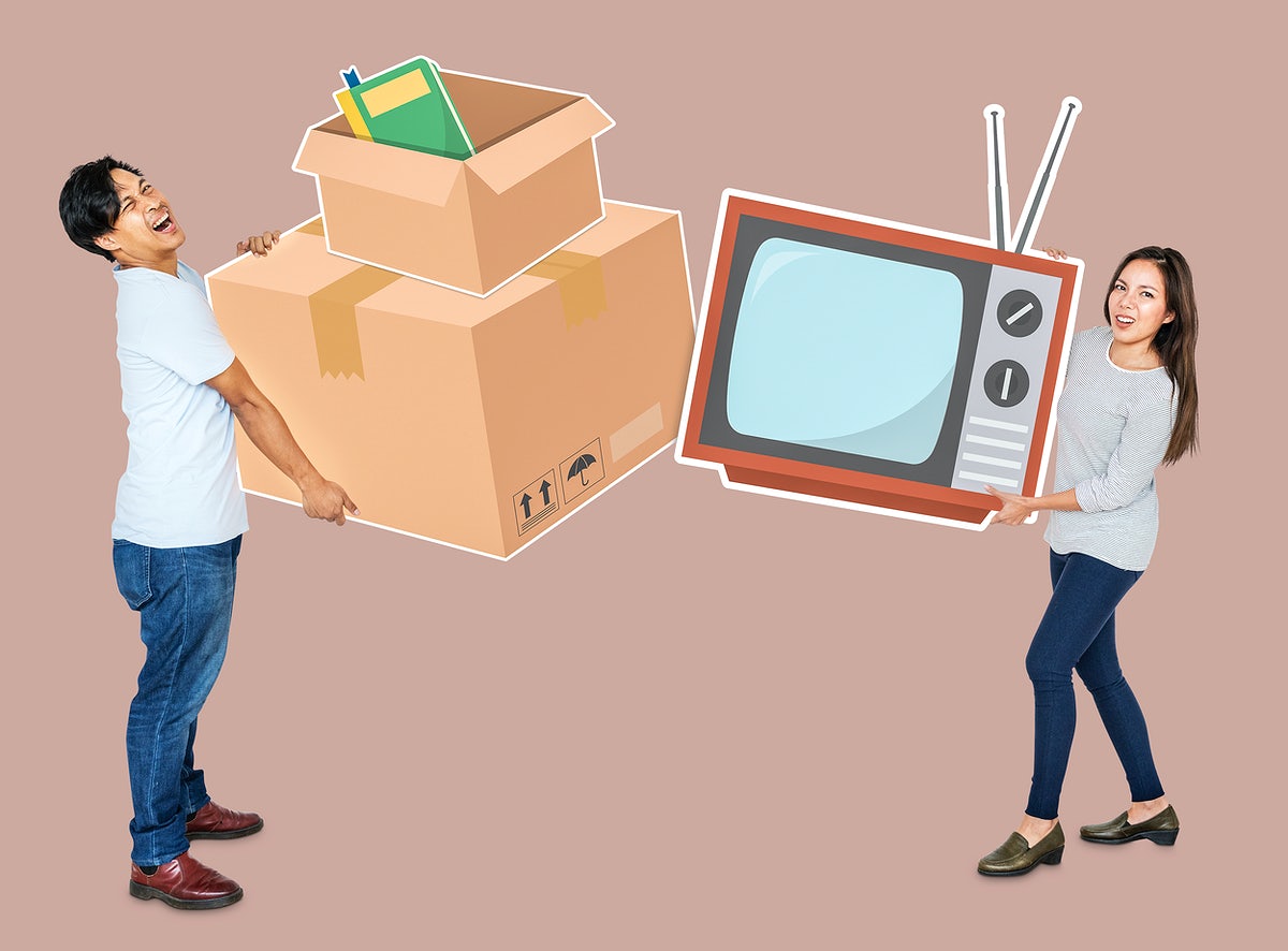 Couple Moving Into A New Home