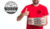 Courier Pizza Boy Holding Boxes And Thumbs Up Psd