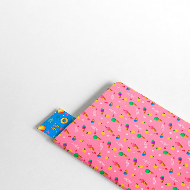 Cover And Bookmark Mockup Psd