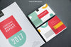 Cover And Business Card Mockup Psd