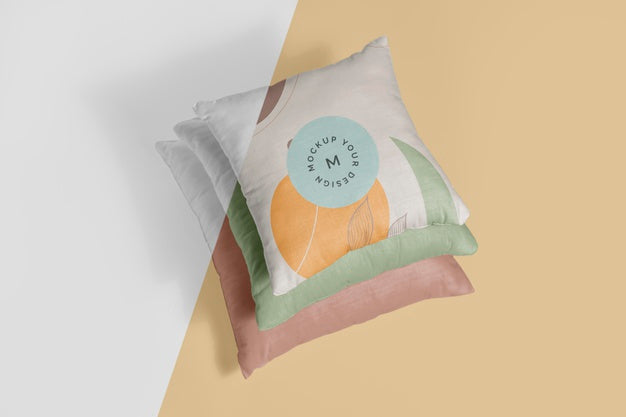 Cozy Cushion Fabric Mock-Up Psd