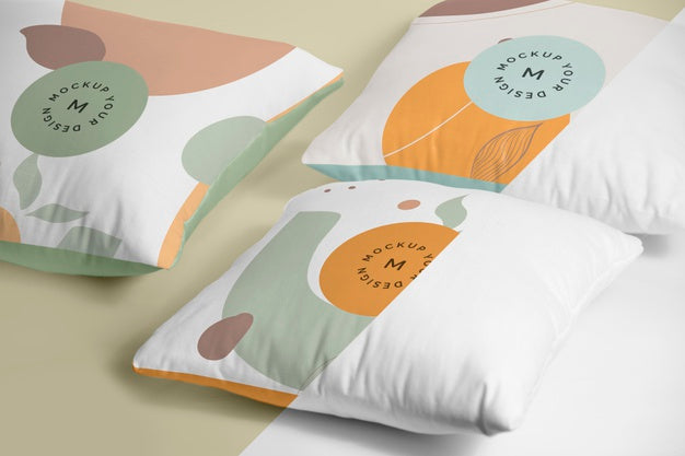 Cozy Cushion Fabric Mock-Up Psd