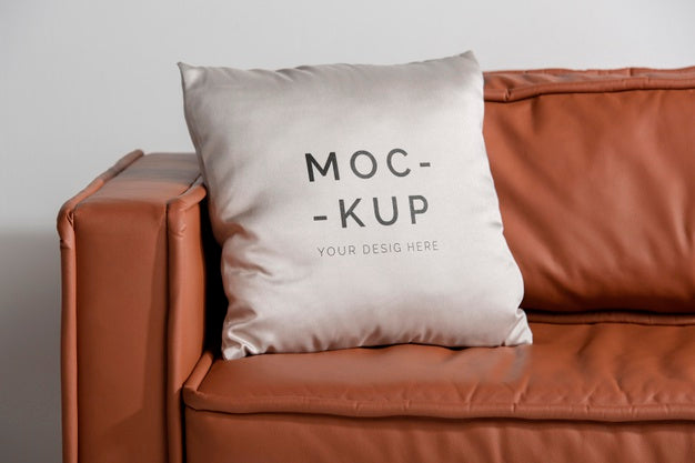 Cozy Cushion Fabric Mock-Up Psd