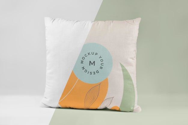 Cozy Cushion Fabric Mock-Up Psd