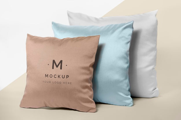 Cozy Cushion Fabric Mock-Up Psd