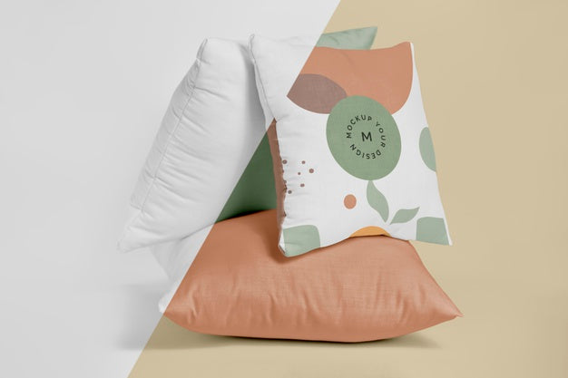 Cozy Cushion Fabric Mock-Up Psd