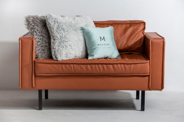 Cozy Cushion Fabric Mock-Up Psd