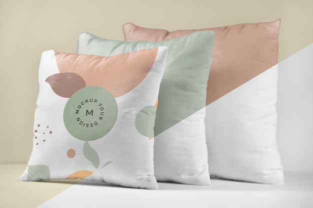 Cozy Cushion Fabric Mock-Up Psd