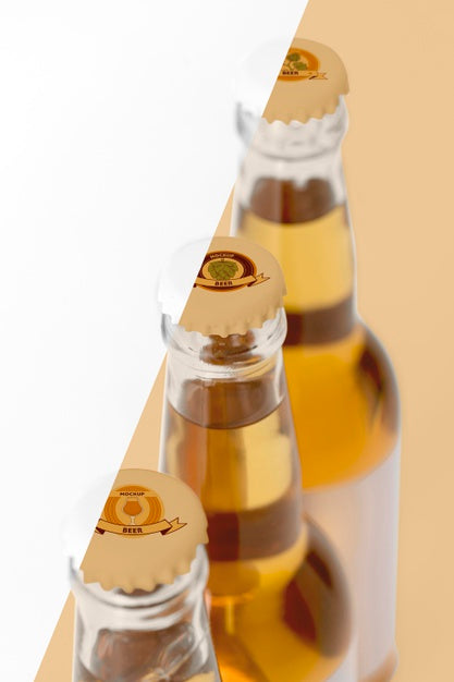 Craft Beer Arrangement Concept Mock-Up Psd