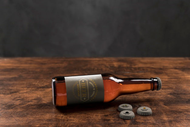 Craft Beer Concept Mock-Up Psd