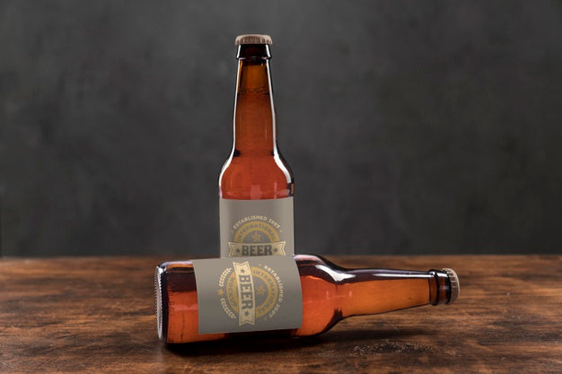 Craft Beer Concept Mock-Up Psd