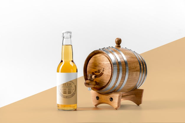 Craft Beer Concept Mock-Up Psd
