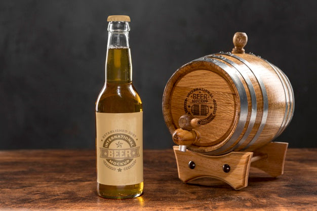 Craft Beer Concept Mock-Up Psd