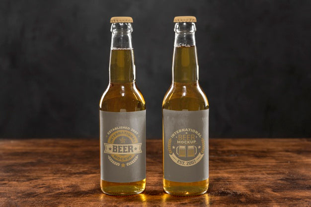 Craft Beer Concept Mock-Up Psd