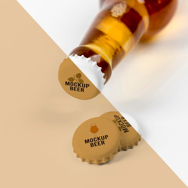 Craft Beer Concept Mock-Up Psd