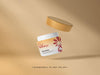 Cream Container Mockup Psd