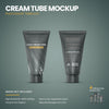 Cream Tube Mockup Psd